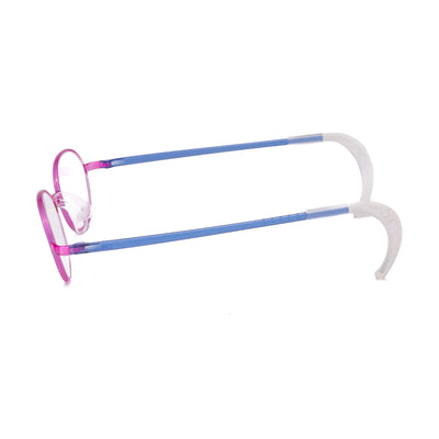 Kids eyeglasses Swiss Flex SF CLASSICT DIV in pink and blue, offering stylish and durable design for young wearers.