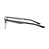 Side view of NIKE 4644 410 eyeglasses showcasing sleek design and premium materials for style and comfort.