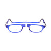 Clic products FLEX DENIM reading glasses in vibrant blue with flexible frame design for stylish everyday wear.