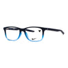 NIKE Eyeglasses 5019 422 in black and blue, showcasing a stylish and performance-driven design for everyday wear.