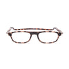 Clic FLEX XL TORTOISE reading glasses with a stylish tortoiseshell pattern and flexible frame design.