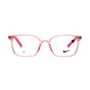 NIKE 5036 688 eyeglasses in pink, featuring a sleek design and durable materials, ideal for style and performance.