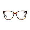 Women's Karl Lagerfeld KL 6050 215 eyeglasses in tortoiseshell frame, perfect for modern, sophisticated style.