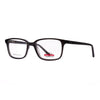 Kids eyeglasses Dragon DR06 C15 in black, stylish and durable for everyday adventures and active youngsters.