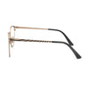 Side view of MARCCAIN MC82157 GR eyeglasses showcasing sophisticated design and durable materials.