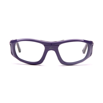 Unisex violet eyeglasses Leader C2 36530 7010, durable design for kids' vision correction and comfort.