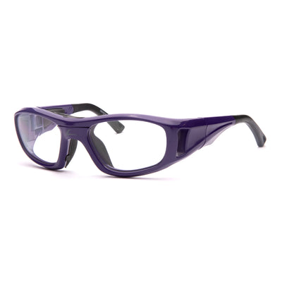 Unisex kids eyeglasses Leader C2 36530 7010 in violet, featuring a stylish and durable design for comfortable vision correction.