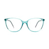 Silhouette 1601/75 5110 eyeglasses in turquoise, showcasing elegant design and comfortable fit.