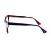 Side view of Genesis GV1546 4 unisex eyeglasses featuring bold colors and modern design for a stylish look.