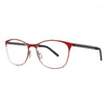 Stylish red titanium eyeglasses Marvelous COBI 3001 with a sleek design and lightweight comfort.