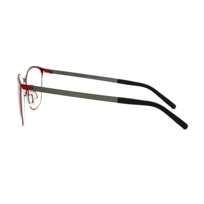 Side view of Marvelous COBI 3001 titanium eyeglasses showcasing sleek design and lightweight comfort.