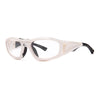 Unisex Kids Eyeglasses Leader C2 36531 6010 in white and black, combining style and comfort for superior vision correction.