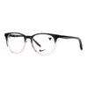 NIKE 5057 25 eyeglasses in black and pink, featuring a modern design and iconic logo, perfect for stylish comfort.