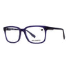 Women's Karl Lagerfeld KL 6082 424 eyeglasses in bold purple frame, showcasing modern design and elegance.