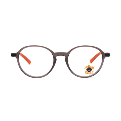 Kids eyeglasses Die Wilden Kerle DWK44 162 with gray frame and orange accents, stylish and durable for everyday use.