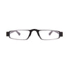 Duggert 6933 SCHWARZ reading glasses with a sleek black frame, perfect for modern professionals and discerning readers.