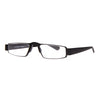 Sleek Duggert 6933 SCHWARZ reading glasses with elegant black frame and cutting-edge optical technology.