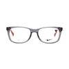 NIKE 5538 70 eyeglasses in stylish gray frame, offering comfort and durability for everyday wear.