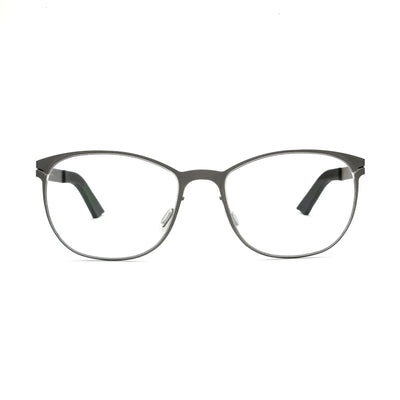 Front view of Marvelous GX6110 01 01 titanium eyeglasses with sleek design and lightweight comfort.