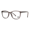 Basic B03905 800 eyeglasses in gray, showcasing a stylish design and quality craftsmanship for women.