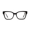 Women's Karl Lagerfeld KL 6111 1 black eyeglasses featuring a modern, stylish design for everyday elegance.