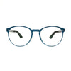 Unisex titanium eyeglasses Marvelous GX6500 33 featuring a sleek blue design and lightweight comfort.