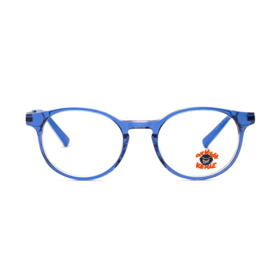 Kids eyeglasses Die Wilden Kerle DWK57 199 in blue, combining style and durability for everyday adventures.