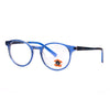 Kids eyeglasses Die Wilden Kerle DWK57 199 in vibrant blue, combining style and durability for young adventurers.