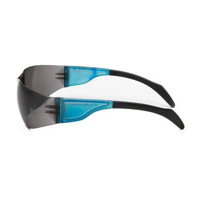 SWISSEYE EVO S 14047 sunglasses in blue and black, featuring anti-fog lenses and a lightweight design for active lifestyles.