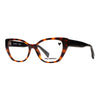 Women's Karl Lagerfeld KL 6151 242 eyeglasses in stylish tortoiseshell design, perfect for modern fashion.