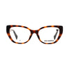 Women's Karl Lagerfeld KL 6151 242 eyeglasses in elegant tortoiseshell design, perfect for modern styling and daily wear.