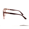 Women's eyeglasses Karl Lagerfeld KL 6154 618 showcasing stylish side view with modern design and comfortable fit.