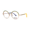 Unisex Genesis GV1595 3 eyeglasses featuring bold colors and modern design for a stylish eyewear collection.