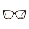 Women's Karl Lagerfeld KL 6170 242 eyeglasses in tortoiseshell design, combining modern style and comfort.