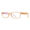 Stylish I Need You TREND G28900 reading glasses with a modern, lightweight frame in soft beige and purple accents.