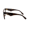 Side view of Karl Lagerfeld KL 6170 242 women's eyeglasses in tortoiseshell design, highlighting stylish frame details.