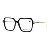 Women's Karl Lagerfeld KL 6172 1 eyeglasses in black, featuring a contemporary square design and stylish, durable frame.