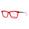 Red Genesis GV1607 3 eyeglasses featuring bold design and modern style for women.