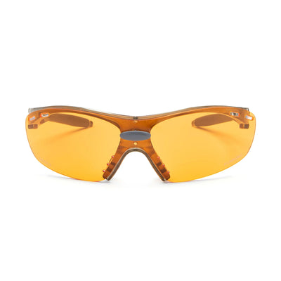 SZIOLS 49324 GRAU/BLAU sunglasses with orange lenses designed for active lifestyles and UV protection.