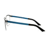 Side view of Marvelous GX6537 1533 titanium eyeglasses featuring sleek blue and black temples.