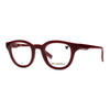 Women's Karl Lagerfeld KL 6177 601 eyeglasses in burgundy, featuring a modern and elegant design for daily wear.