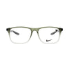 NIKE 7125 300 eyeglasses in mineral spruce fade, lightweight nylon frames for stylish everyday wear.