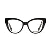 Karl Lagerfeld KL 6178 1 women's eyeglasses in chic black cat-eye design for modern elegance and comfort.