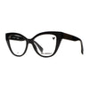 Karl Lagerfeld KL 6178 1 women's eyeglasses in black, featuring a chic cat-eye design for modern elegance.