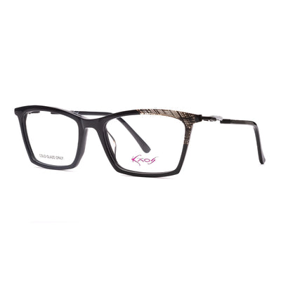 Kaos KK584 1 women's eyeglasses showcasing a modern design with bold colors and stylish detailing.