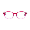 Kids eyeglasses Mia and me MIA08 21 in vibrant pink, stylish design for durability and comfort. Perfect for little adventurers.