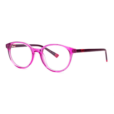 Kids eyeglasses Mia and me MIA11 30 in vibrant pink, stylish and durable for active youngsters.