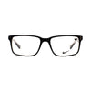 NIKE 7240 2 eyeglasses in matte black frame, stylish and functional eyewear for everyday wear.