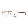 Silhouette 5555/KU 3530 eyeglasses in elegant design with sleek frames and premium materials for timeless style.