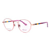 Pink and multicolored Kxos KKV470 4 eyeglasses showcasing modern design and stainless steel frame. Ideal for stylish women.